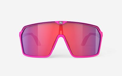 Превью  Велоочки RUDY PROJECT Spinshield Pink Fluo/Black Matte, Линзы: Multilaser Red (SP723890-0001)